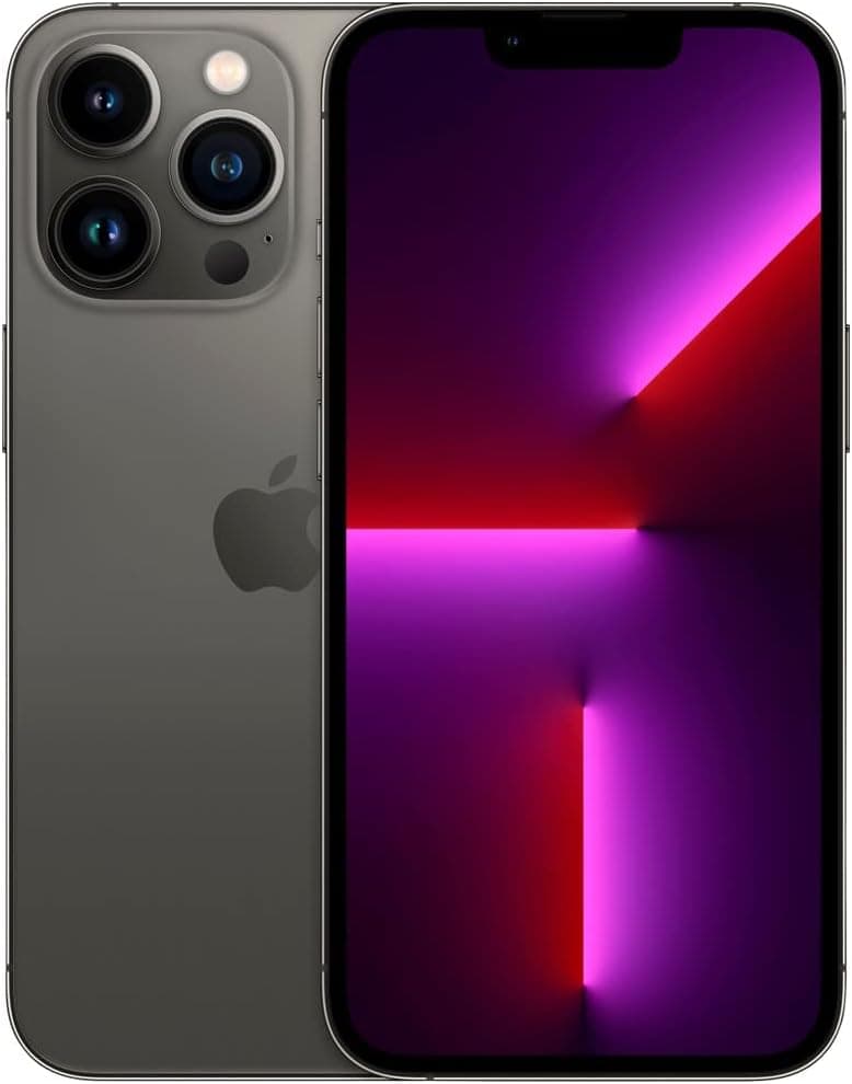 Graphite Apple iPhone 13 Pro Max with 256GB storage, sleek design and vibrant display.