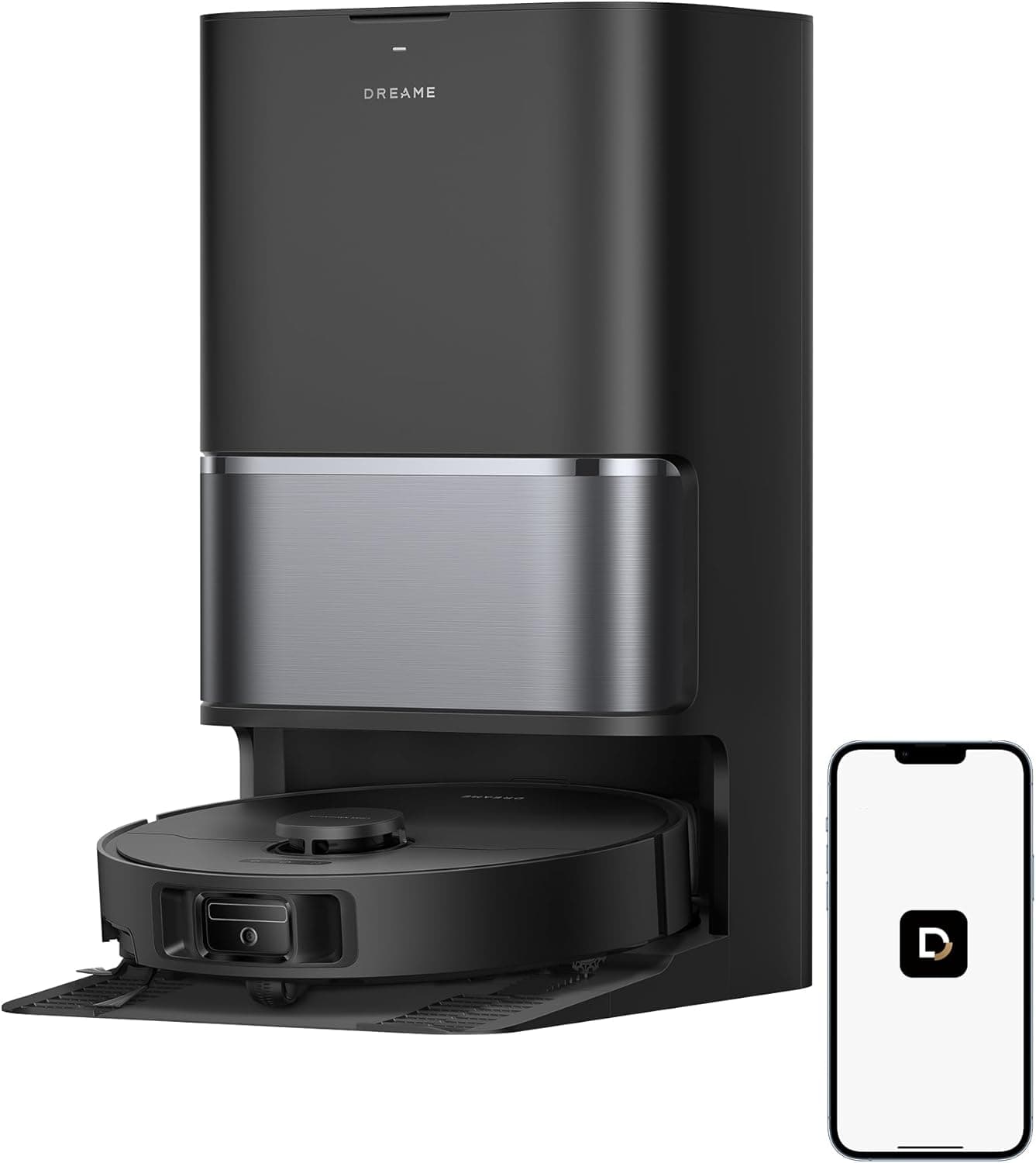 Dreame L40 Ultra Gen 2 Robot Vacuum and Mop with sleek design, self-emptying dock, and powerful 25,000Pa suction.